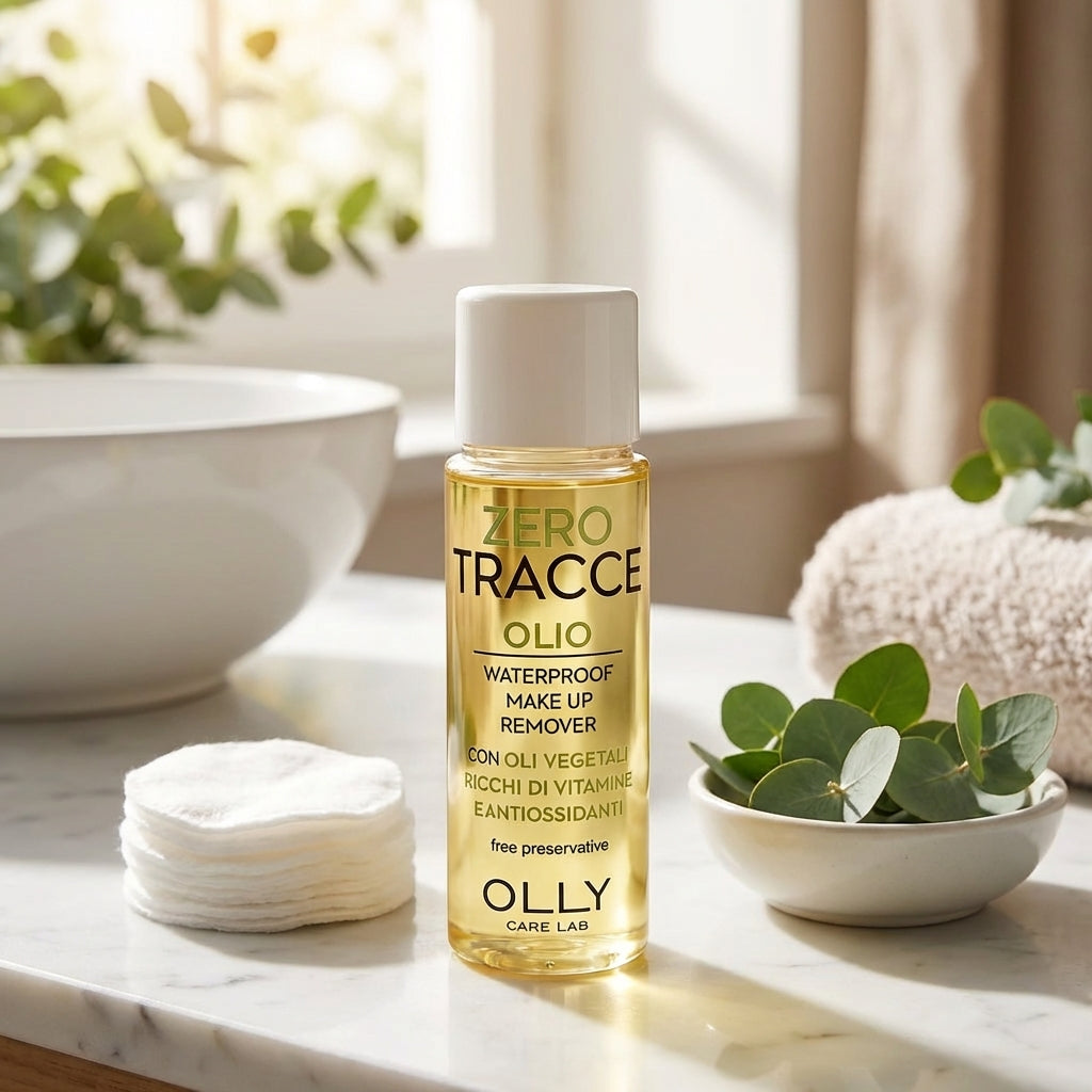 Olio viso Detergente e Struccante – Waterproof – Zero Tracce